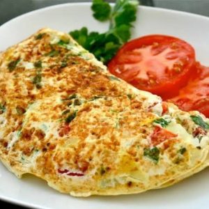 Sebzeli Omlet